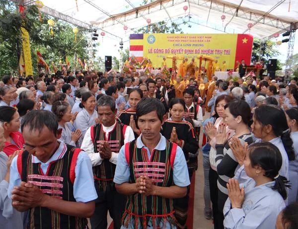 Đắk Lắk: Chùa Linh Phong chính thức có trụ trì ảnh 4 linh phong 4.jpg