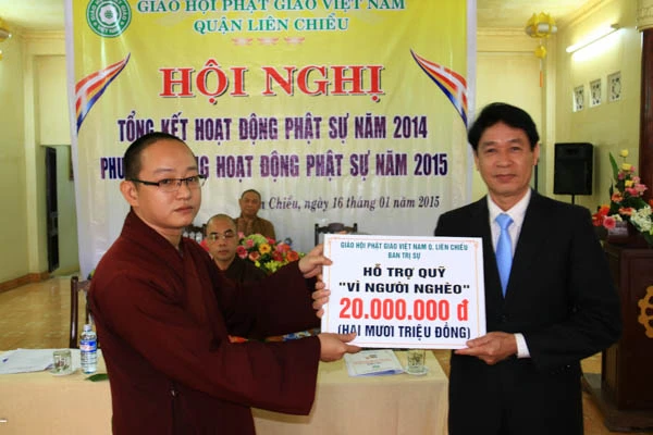 Đà Nẵng: PG Q.Liên Chiểu tổng kết Phật sự năm 2014 ảnh 3 IMG_0764.jpg
