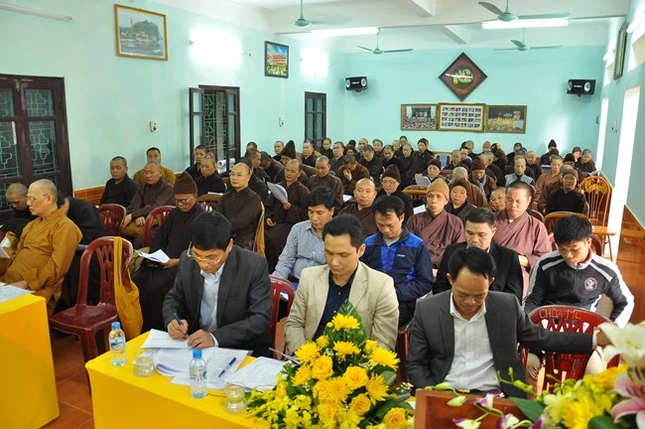 BTS GHPGVN TP.Hà Nội tổng kết Phật sự năm 2014 ảnh 3 1 hnoi 1.jpg