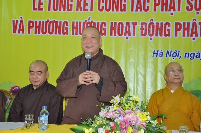BTS GHPGVN TP.Hà Nội tổng kết Phật sự năm 2014 ảnh 1 1 hnoi 10.jpg