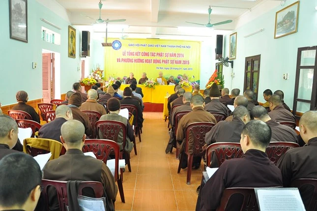 BTS GHPGVN TP.Hà Nội tổng kết Phật sự năm 2014 ảnh 2 1 hnoi 2.jpg