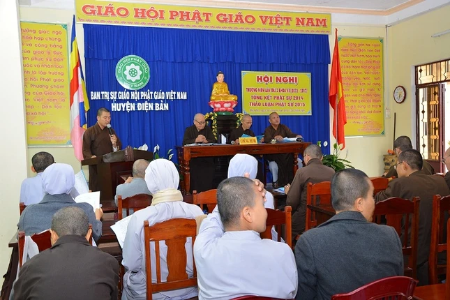 PG huyện Điện Bàn tổng kết Phật sự năm 2014 ảnh 1 tnam1.JPG