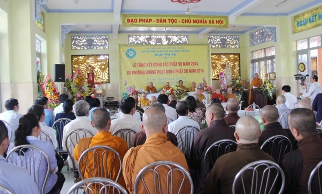 Phật giáo quận Thủ Đức tổng kết Phật sự ảnh 1 1TD.jpg