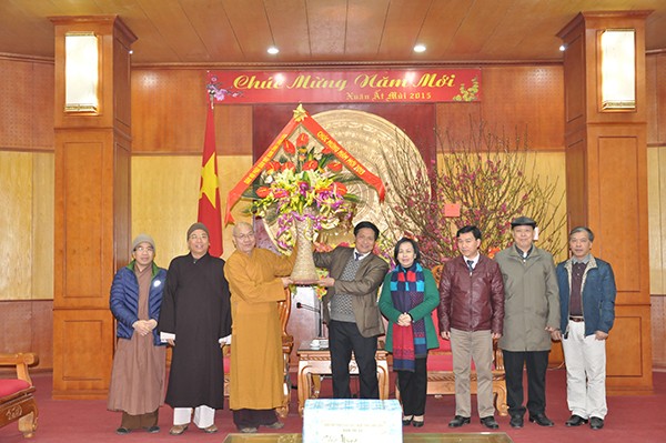 Lạng Sơn: Chính quyền tỉnh chúc Tết BTS GHPGVN tỉnh ảnh 4 ls 3.jpg