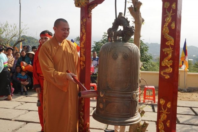 Ra mắt BTS GHPGVN H.Lang Chánh tại hội chùa Mèo ảnh 5 anh thanh hoa 5.jpg