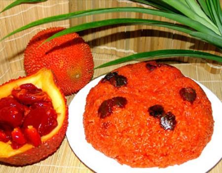 Ăn xôi gấc đỏ để... may mắn cả năm! ảnh 2 gac 2.jpg