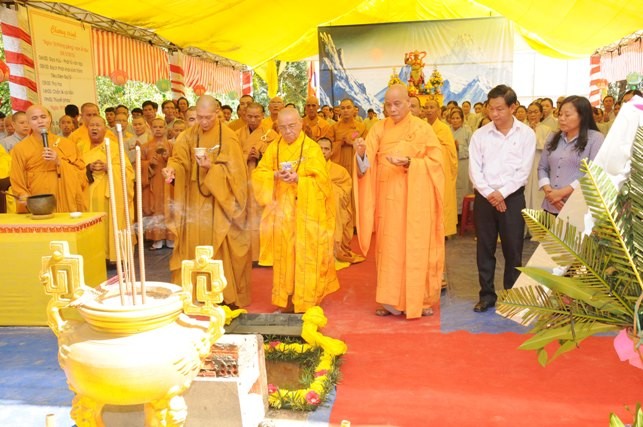 Quảng Nam: Đặt đá khởi công xây dựng chùa Bảo Minh ảnh 2 DSC_4673.jpg