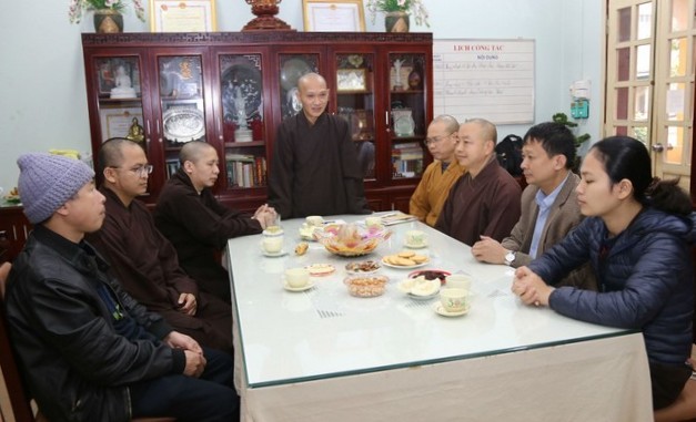 Văn phòng I TƯGH họp mặt, triển khai Phật sự ảnh 1 VP 1.jpg