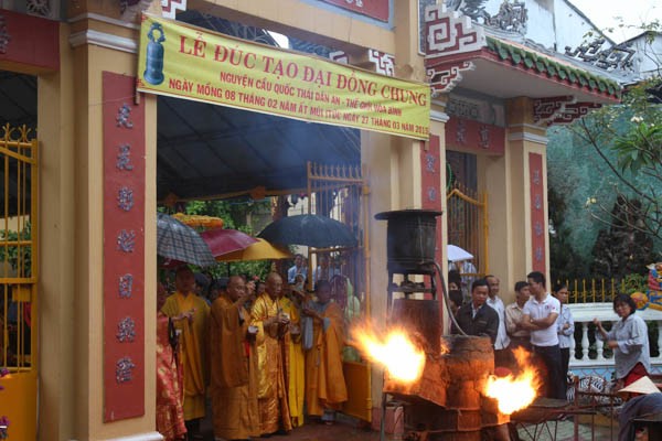 Chùa Sư nữ Bảo Quang chú nguyện đúc chuông ảnh 2 IMG_9313.jpg