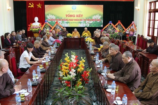 Điện Biên: Tổng kết chương trình hoằng pháp miền núi ảnh 1 hnoi 1.jpg