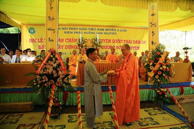 TT-Huế: Niệm Phật đường Sơn Nguyên đặt đá xây dựng ảnh 3 aluoi 3.jpg