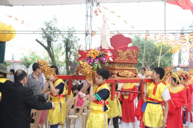 Thái Bình: Chùa Đại Bi tổ chức lễ hội Quán Âm ảnh 1 chua Dai Bi 1.jpg