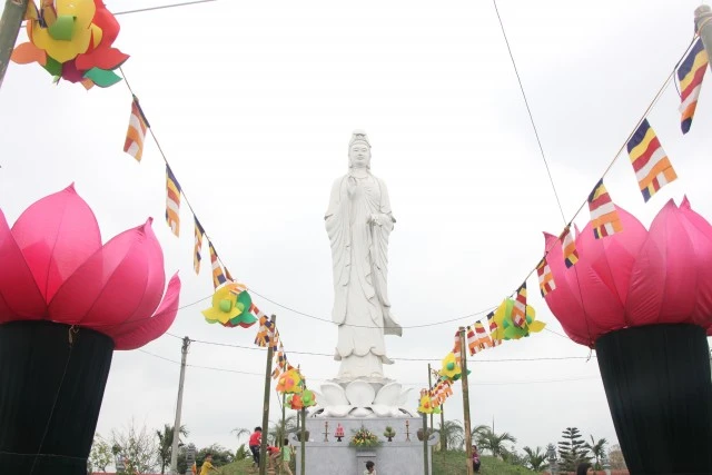 Thái Bình: Chùa Đại Bi tổ chức lễ hội Quán Âm ảnh 3 chua Dai Bi 2.jpg