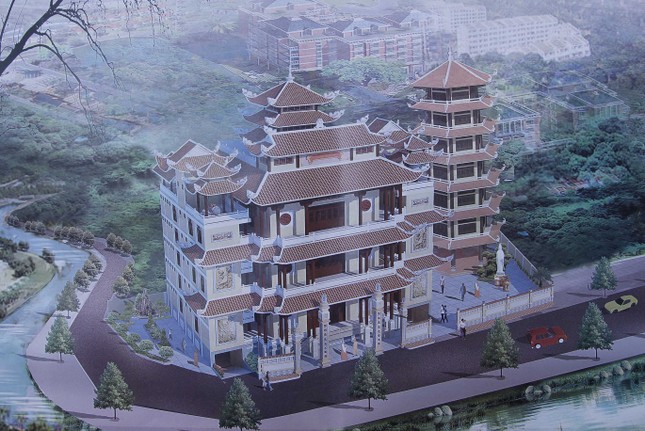 TP.HCM: Khởi công đại trùng tu chùa Hạnh Nguyện ảnh 3 chua Hanh Nguyen 2.jpg