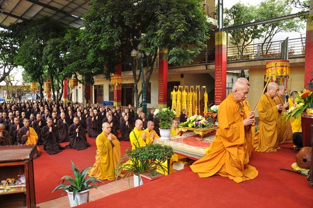 Hà Nội: Trên 250 giới tử thọ giới tại Đại giới đàn 2015 ảnh 1 1 hnoi 3.jpg