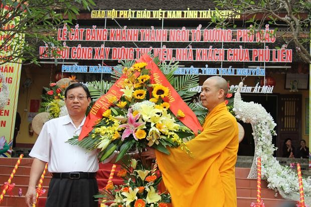 Thái Nguyên: Lễ lạc thành các công trình chùa Phù Liễn ảnh 3 IMG_0276.jpg