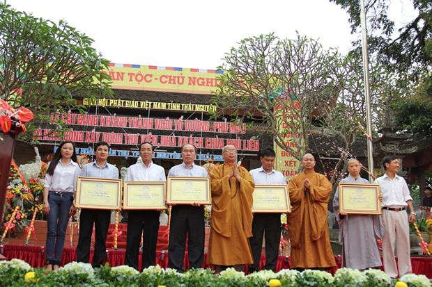 Thái Nguyên: Lễ lạc thành các công trình chùa Phù Liễn ảnh 5 IMG_0296.jpg