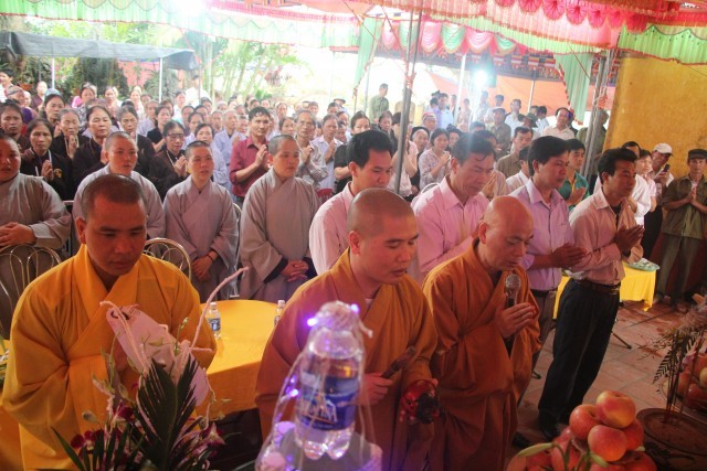 Thái Bình: Chùa cổ Long Đài động thổ xây nhà Tổ ảnh 2 IMG_8781.jpg