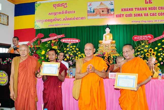 Chùa Khlang Ong kiết giới và khánh thành chánh điện ảnh 4 smko-11.jpg