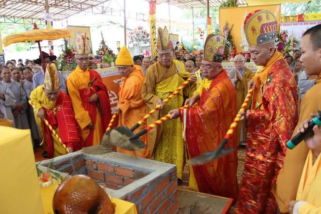 Đắk Lắk: Chùa Phổ Đà động thổ trùng tu bảo điện ảnh 4 pho da 3.jpg