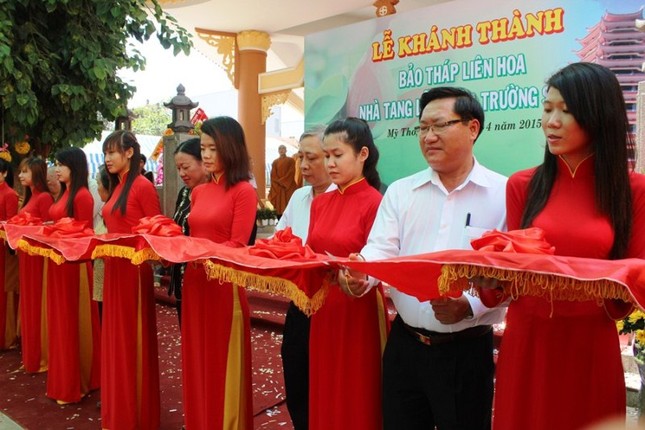 Chùa Trường Sanh khánh thành Bảo tháp Liên Hoa ảnh 6 9lh.jpg