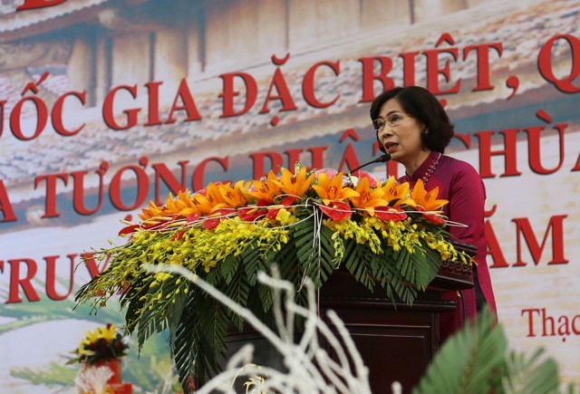 Chùa Tây Phương đón nhận bằng di tích quốc gia đặc biệt ảnh 2 1 hn 6.jpg