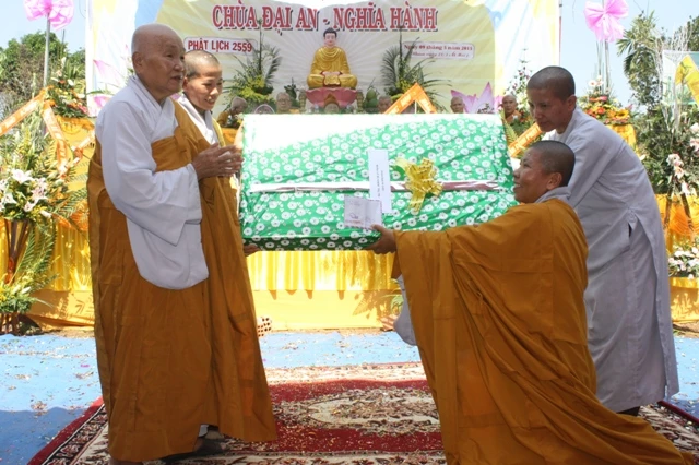 Quảng Ngãi: Bổ nhiệm trụ trì chùa Đại An ảnh 7 IMG_1869.JPG