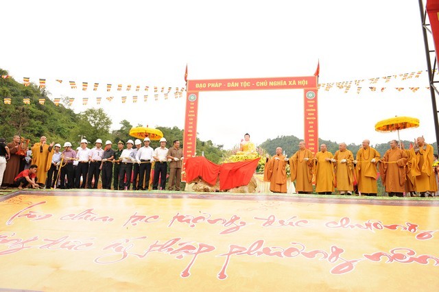 Đặt đá xây dựng ngôi chùa nơi cửa khẩu Tân Thanh ảnh 9 a ls 4.jpg