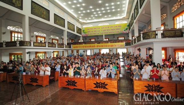 Phật giáo tổ chức cầu nguyện và tư vấn cho thí sinh ảnh 3 _MG_6767.jpg