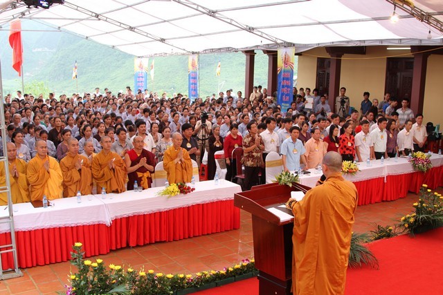 Đại lễ Phật đản tại chùa Phật Tích Trúc Lâm Bản Giốc ảnh 3 1 a bg 1.jpg