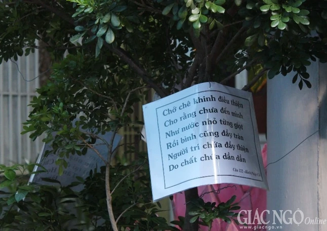 Phật tử thành kính thiết trí lễ đài Phật đản tại tư gia ảnh 4 4t.jpg