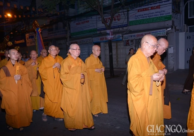 TP.HCM: Trang nghiêm lễ rước Phật thiêng liêng ảnh 9 ANH AA BAo AA (9).jpg