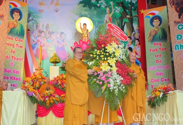 PG Q.6 tổ chức Phật đản, khai giảng An cư kiết hạ ảnh 1 Q6.1.JPG