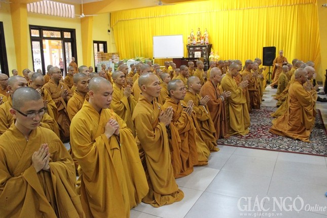 TP.HCM: Trường hạ chùa Vĩnh Nghiêm tác pháp An cư ảnh 3 7vn.jpg