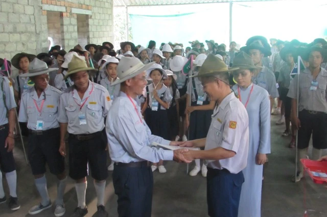 TT-Huế: Khai mạc trại A Liên Sơn tại chùa Vĩnh An ảnh 1 hue 2.JPG