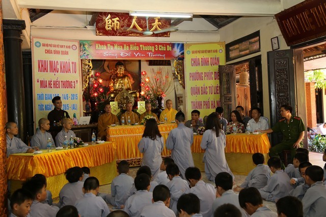 Chùa Đình Quán khai mạc khóa tu "Hiểu và thương" ảnh 2 hnoi 1.jpg