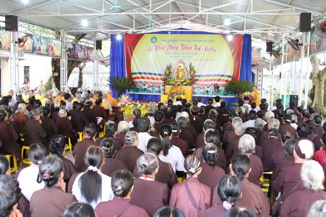 Yên Bái: Khai pháp an cư tại trường hạ Ngọc Am ảnh 7 ybai 6.jpg