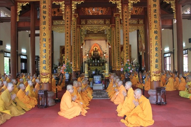 TT-Huế: Chư Tăng an cư tập trung tại tổ đình Từ Đàm ảnh 3 1 hue 3.jpg
