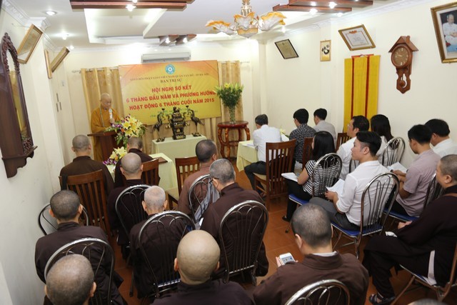 Hà Nội: PG Q.Tây Hồ sơ kết Phật sự 6 tháng đầu năm ảnh 1 tay ho 1.jpg