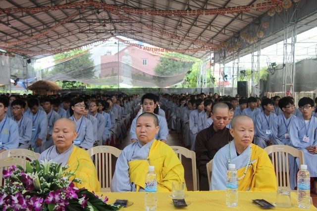 Thái Bình: Gần 700 thanh thiếu niên về chùa dự tu ảnh 3 IMG_9001.jpg