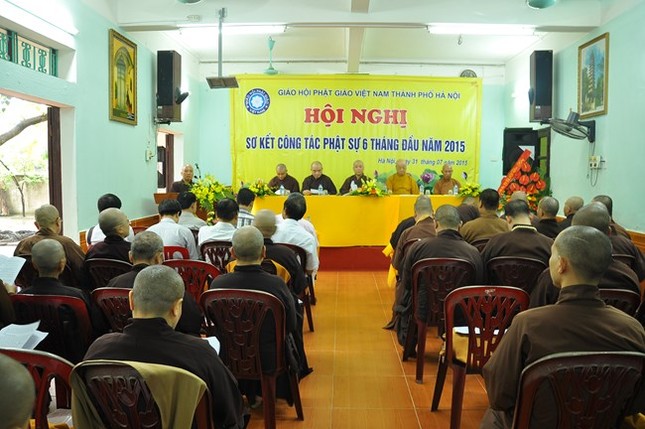 PG Hà Nội sơ kết Phật sự 6 tháng đầu năm 2015 ảnh 1 hnoi 2.jpg
