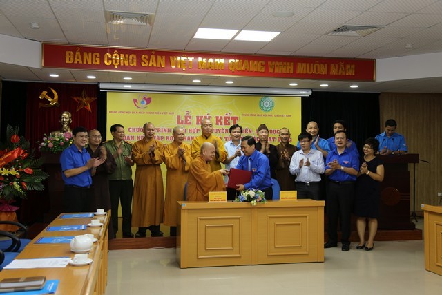 GHPGVN ký kết phối hợp với Hội LHTN VN ảnh 6 1 ky ket 3.jpg
