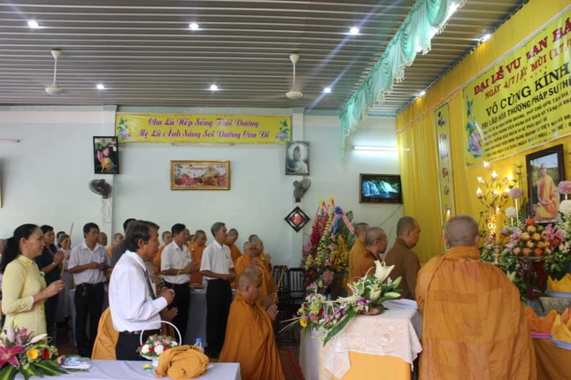 Tây Ninh: Các chùa, tịnh xá tổ chức lễ Vu lan ảnh 2 tay ninh 2.jpg