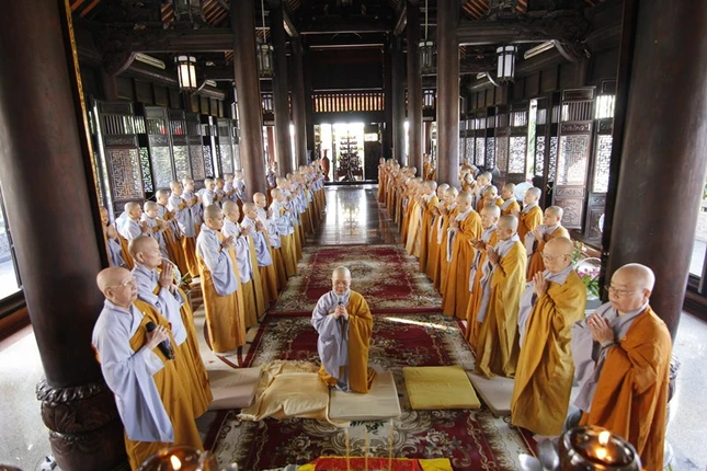 TP.HCM: Trường hạ chùa Pháp Võ tổ chức lễ Tự tứ ảnh 2 pvo4.jpg