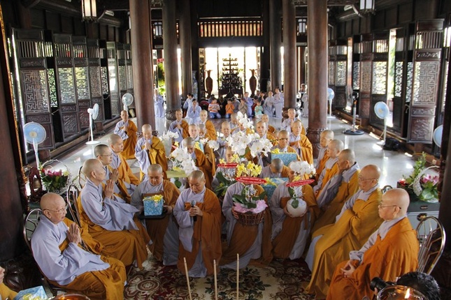 TP.HCM: Trường hạ chùa Pháp Võ tổ chức lễ Tự tứ ảnh 3 pvo5.jpg