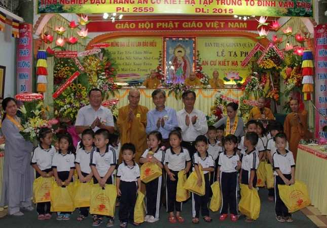 BTS GHPGVN Q.1 tổng kết An cư kiết hạ PL.2559 ảnh 4 vg08.JPG