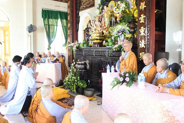 TP.HCM: Lễ đối thú Tự tứ tại chùa Phước Hòa ảnh 2 3ph.jpg