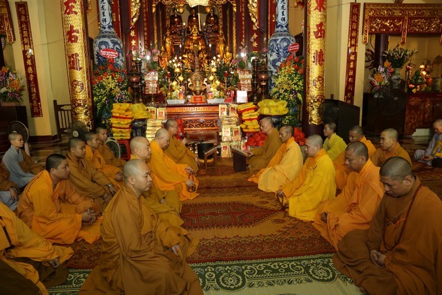 Hà Nội: Hạ trường chùa Quán Sứ làm lễ Tự tứ ảnh 2 cvan 1.jpg