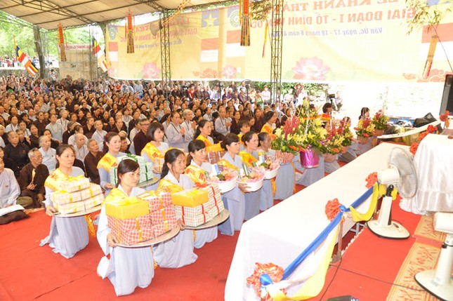 Lạng Sơn: Hàng nghìn người dự lễ Vu lan ở chùa Thành ảnh 2 chua thanh 1.jpg