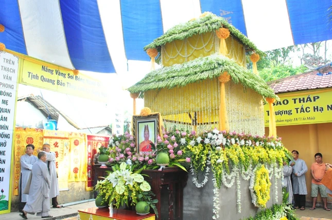 Long An: Lễ truy niệm, di quan cố HT.Thích Tắc Ngộ ảnh 18 DSC_4061.JPG